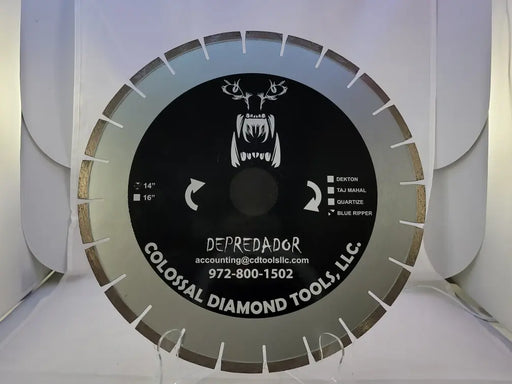 14" CDT Gray Blue Ripper Blade B14C Colossal Diamond Tools