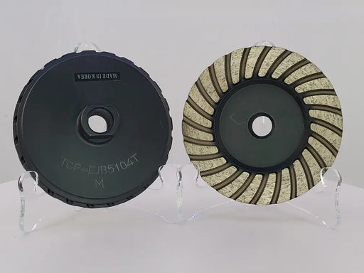 4" Turbo Black Cup Wheel Medium C1MBLK Colossal Diamond Tools