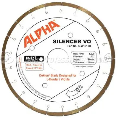 Alpha Silencer III 10" Granite / ES B10A10EG Alpha