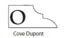 Colossal Shape O Cove Dupont 25mm Continuous Pos. 2 Router Bit H2CDTO252 Colossal Diamond Tools