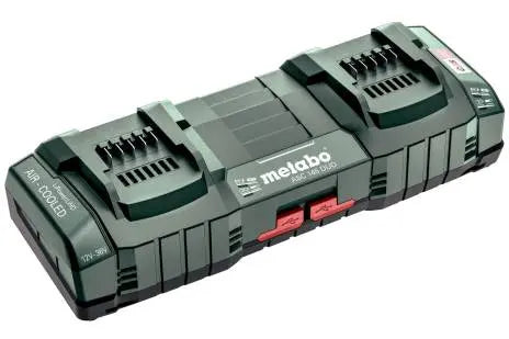 Metabo Double ASC 145 Duo Quick Charger 12-36 V, Air Cooled, Superfast Charger P12MFDC Metabo