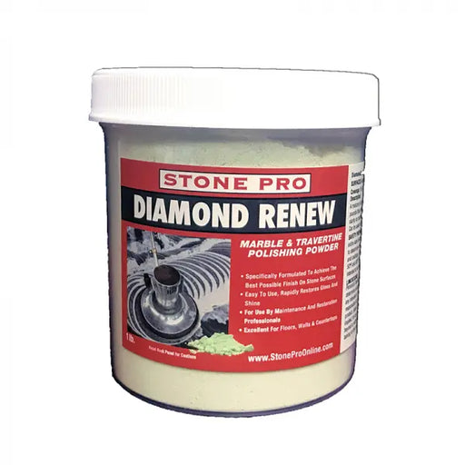 Stone Pro Diamond Renew Polishing Powder - 1 Pound Q3DR1 Stone Pro