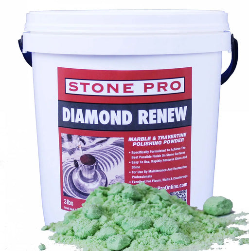 Stone Pro Diamond Renew Polishing Powder - 50 Pound Q3DR50 Stone Pro