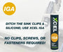 Xcel IGA White Instant Grab Adhesive 10 Ounces 290 ml A2XIGA Colossal Diamond Tools, LLC