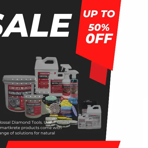Unbeatable Savings: Up to 50% Off Stone Pro Products! Colossal Diamond Tools, LLC