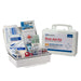 10 Person First Aid Kit Plastic Case U6KIT10 Colossal Diamond Tools