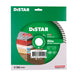 Distar diamond saw blade packaging on a white background
