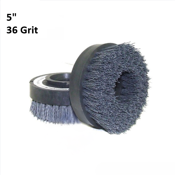 Alpha Antique Brush 5" 36 Grit