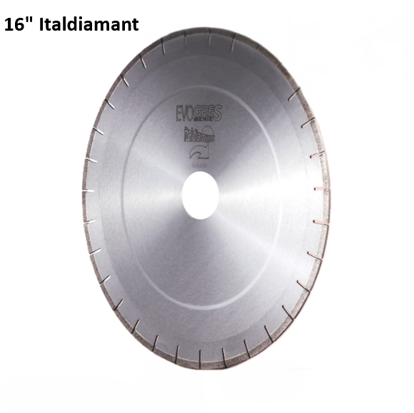 16" Italdiamant Yellow EvoGres Dekton Non Silent Core Blade