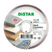 Distar diamond wheel for hard ceramics with various material samples on a white background