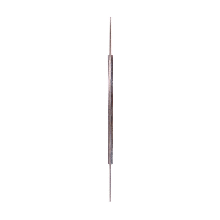 Close-up of DISTAR Scalpel diamond blade with 0.9 mm cutting edge