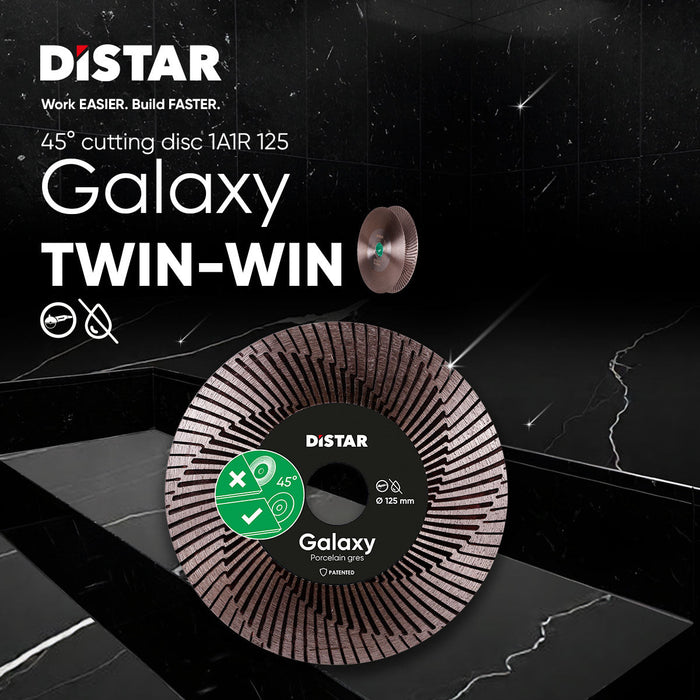 DISTAR Galaxy 5" Diamond Blade for Porcelain Tile – additional view