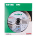 Distar diamond blade packaging with green background and product details.