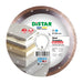 Diamond blade for hard ceramics with Distar branding on a white background