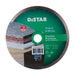 Distar diamond cutting disc for granite on a white background