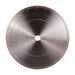 Diamond cutting wheel on a white background