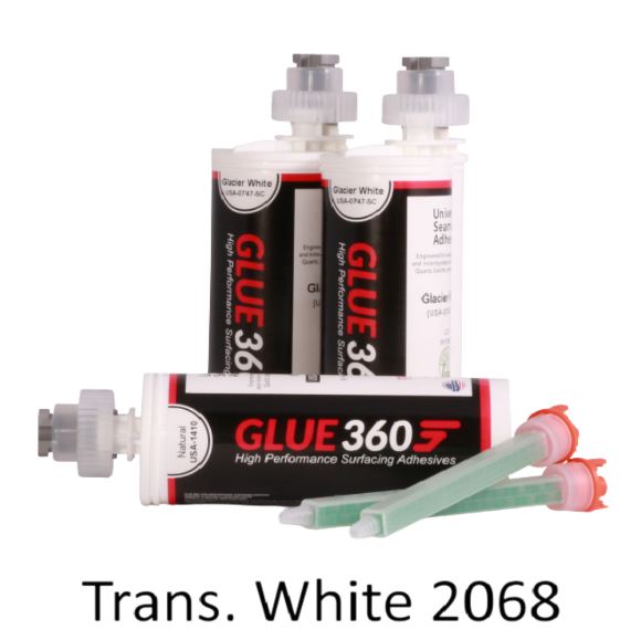 Glue 360 USA-2068 Transparent White