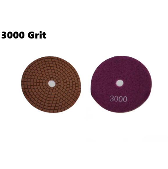 A-Replica 4" Super Premium Granite Polishing Pad 3000 Grit