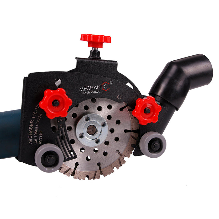 Wall Chaser Attachment for Angle Grinder (Concrete & Brick) – in use application