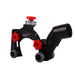 19568442224 AirCHASER cutting attachment for angle grinder angled side view