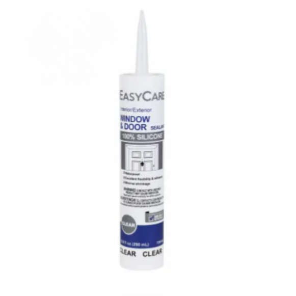 Dynamic Clear Silicone 9.8 oz Caulk Tube