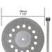 Proxxon Diamond cut-off wheel, Ø 1 1/2" | Detail View | proxxon cutting disc | Pro Tool Haus
