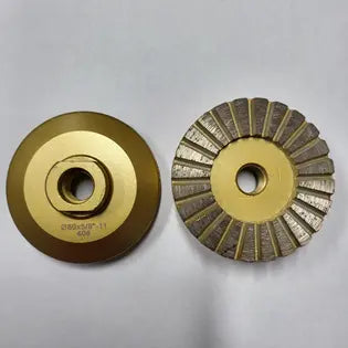 3" Coarse Floor Gold Cup Wheel C9C Colossal Diamond Tools, LLC