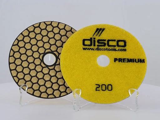 4" Disco Honey-Comb Dry Pad #200 D2D4200 Disco