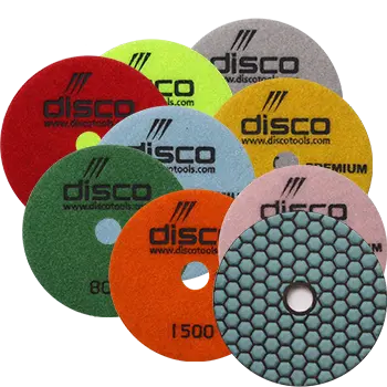 4" Disco Honey-Comb Dry Pad #50 D2D450 Disco