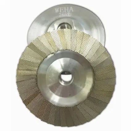 4" Flap Diamond Cup Wheel Grit 200 C0200 Colossal Diamond Tools