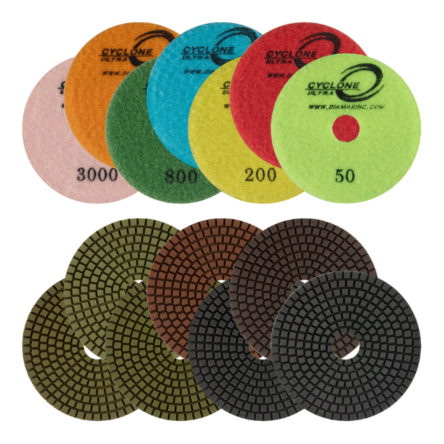 4" Cyclone Ultra Pads 400 Grit