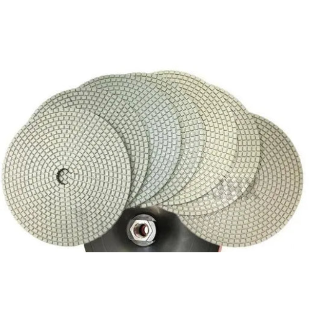 4" Hybrid Polishing Pad Grit 100 D1CDT4200H