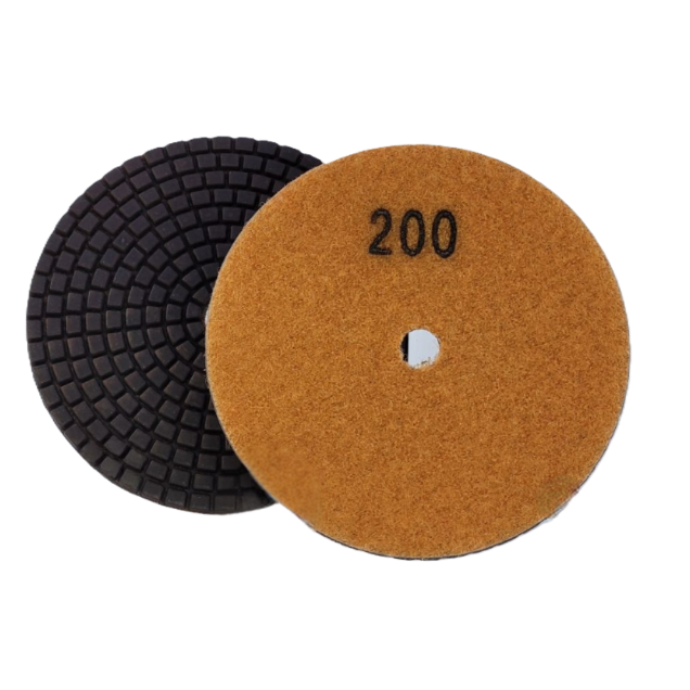 4" Wet Pad CDT 200 Grit Metal