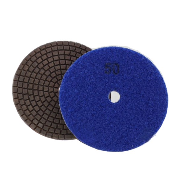 4" Wet Pad CDT 50 Grit Metal