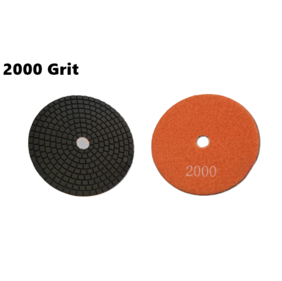 A-Replica 4" Super Premium Granite Polishing Pad 2000 Grit