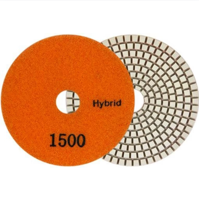 5" Hybrid Polishing Pad Grit 1500