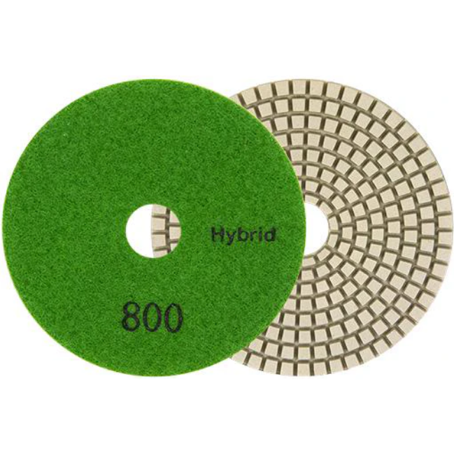 5" Hybrid Polishing Pad Grit 800