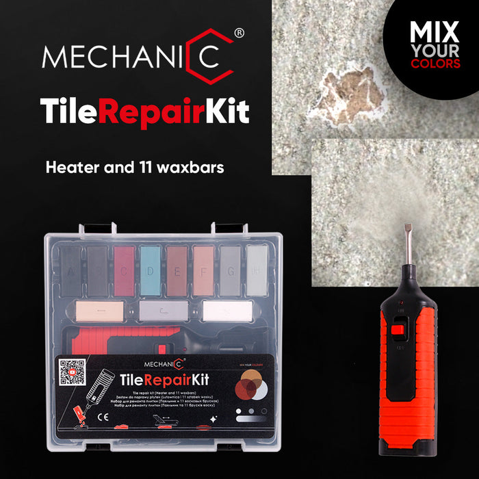 Tile Michanic Mechanic TileRepairKit — Tile Repair Kit for Porcelain, Ceramic & Stone ...