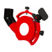 Close-up of EdgeDUSTER dust collector guard with FireFly light bracket
