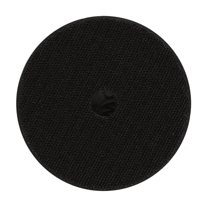 Black foam roller on a white background