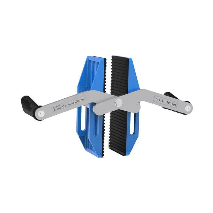 Aardwolf Blue Pair Carry Clamps White Rubber M1ARCCW Aardwolf