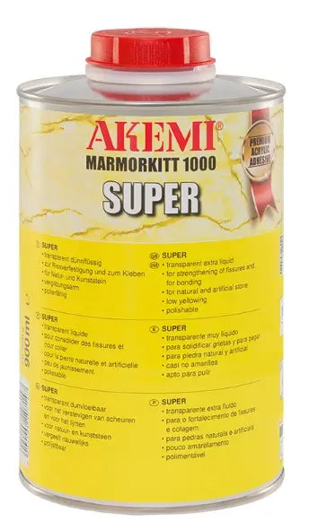 Akemi Acrylic Marmo Kit 1000Penetrating 900ml Marble G5AFQ Colossal Diamond Tools
