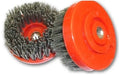 Antique/Leather Brush 4" 180 Grit Snail Lock 5/8-11 Thread L2G180 Colossal Diamond Tools