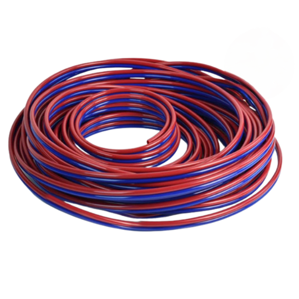 BVC Red / Blue Vacuum Line 100 ft Polyurethane
