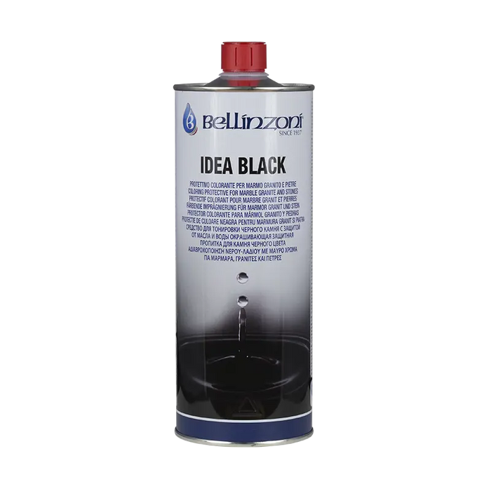 Bellizoni Idea Black Water Oil Repellant 3/4 Liter T3IBLK Bellizoni
