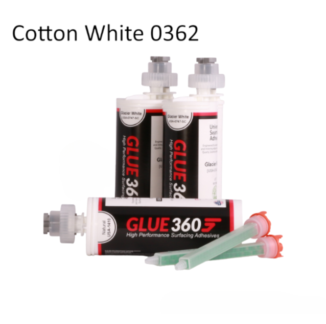 Glue 360 USA-0362 Cotton White