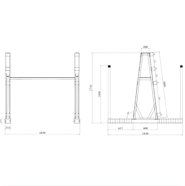Aardwolf Storage 'A' Frames SAF01
