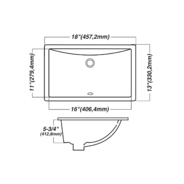 1812 White Y11DG1812W