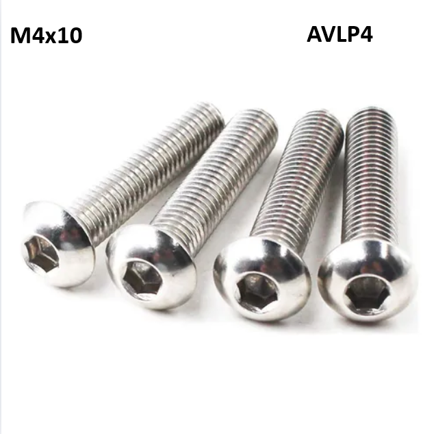 Aardwolf Machine Screw M4x10 for AVLP4