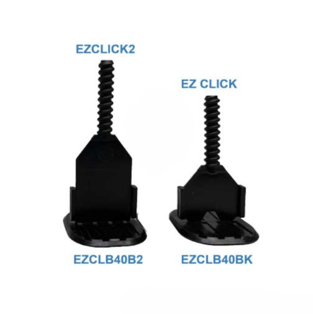 Alpha EZ Click L-Base Screw (2cm) 4mm Black F5ALB2